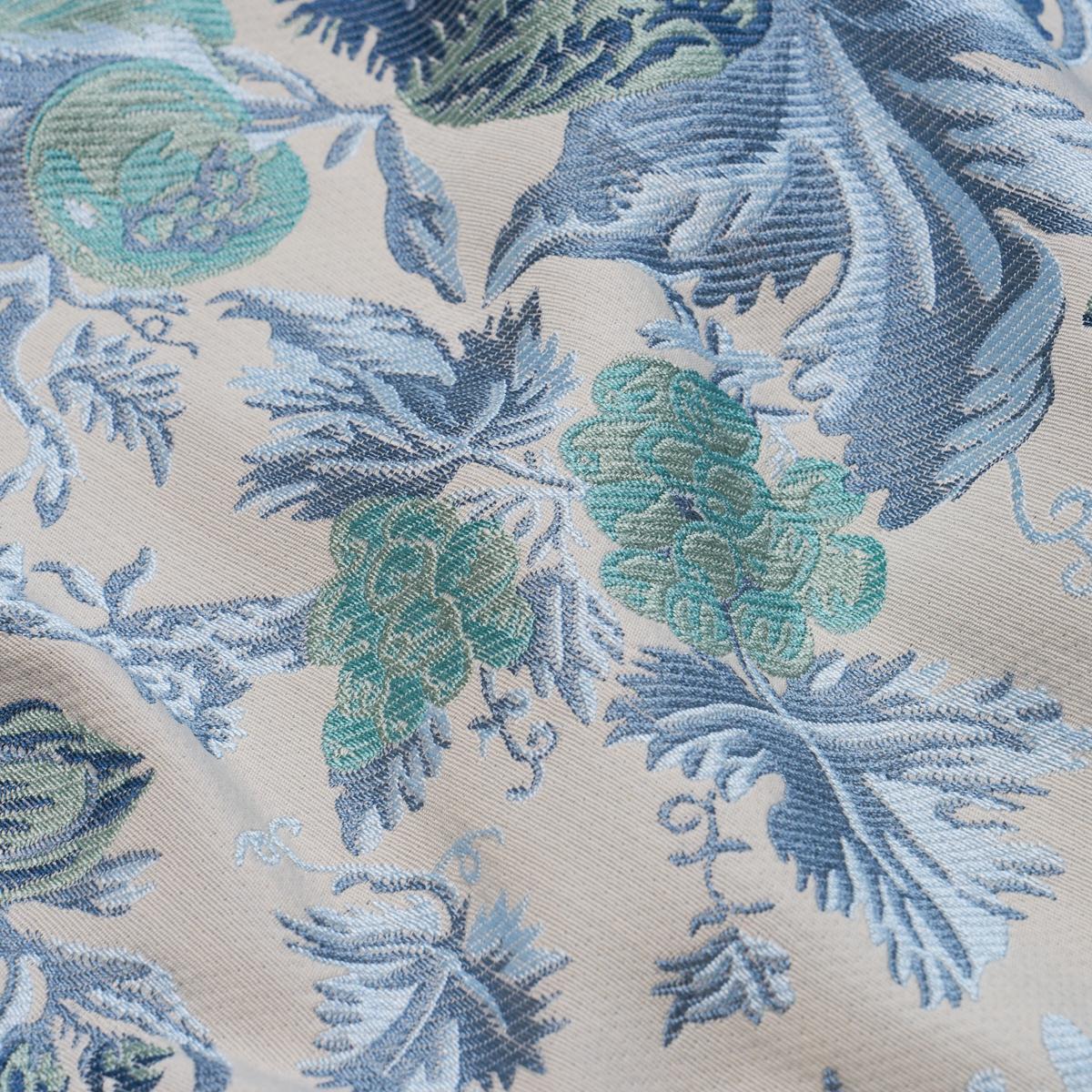 Schumacher Jardin De Louis Delft Fabric
