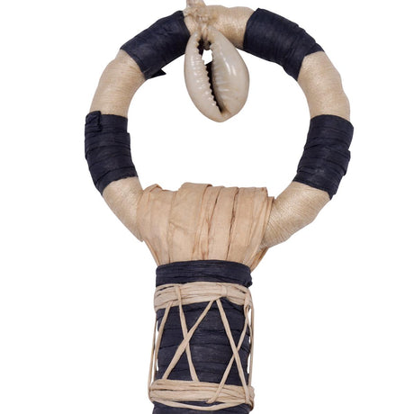 Schumacher Broom Tassel Pacific Ocean Hues Fabric