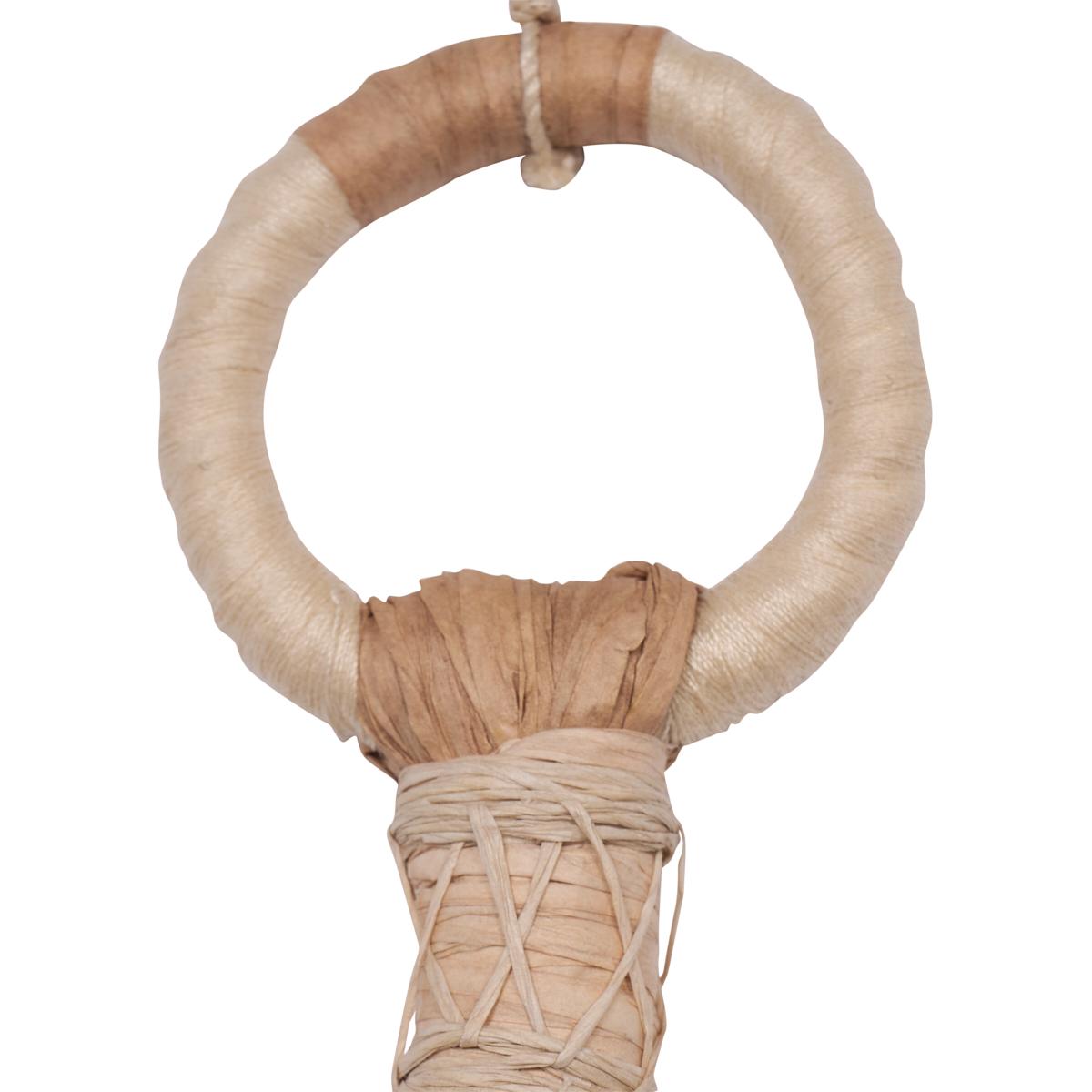 Schumacher Broom Tassel Playa Dorada Sand Fabric