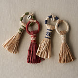 Schumacher Broom Tassel Playa Dorada Sand Fabric