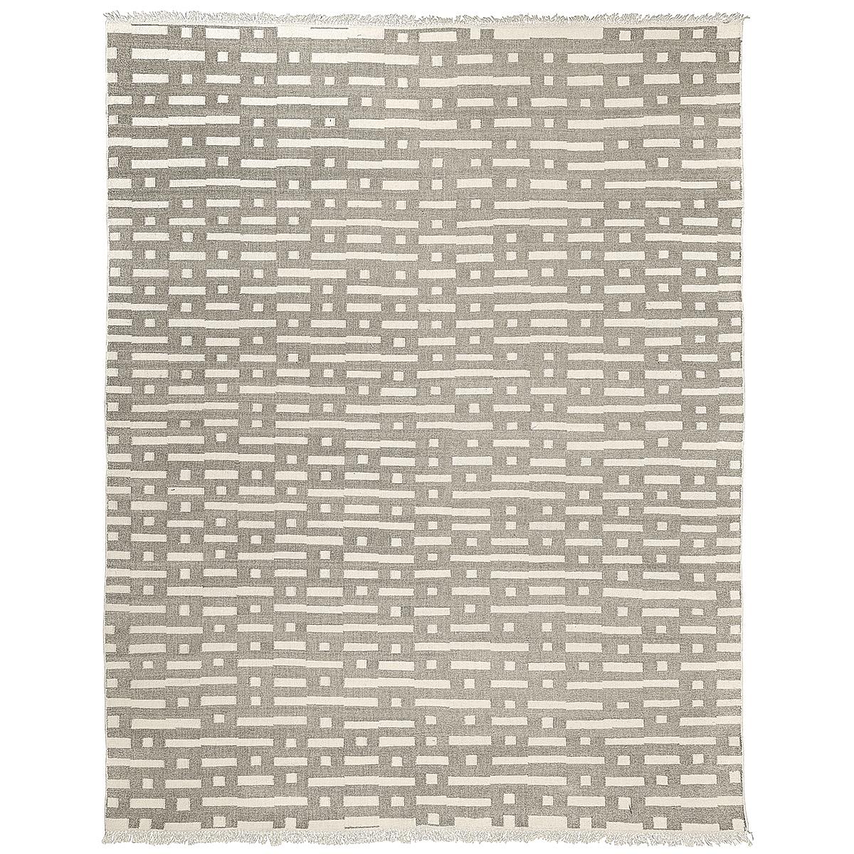 Schumacher Stone 8' x 10' Abstract Ikat Indoor/Outdoor Rug