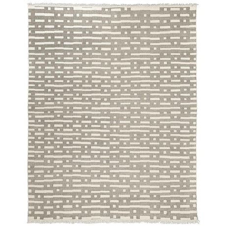 Schumacher Stone 8' x 10' Abstract Ikat Indoor/Outdoor Rug