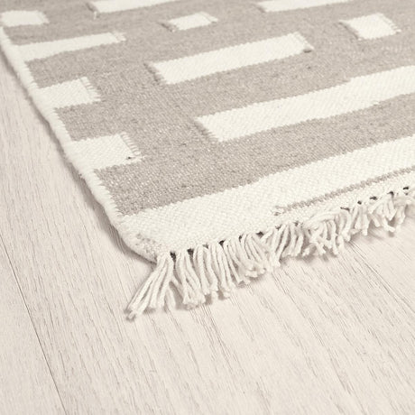 Schumacher Stone 8' x 10' Abstract Ikat Indoor/Outdoor Rug