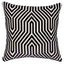Schumacher Noir 18" x 18" Vanderbilt Velvet Pillow