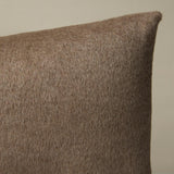 Schumacher Driftwood 24" x 12" Dixon Mohair Pillow