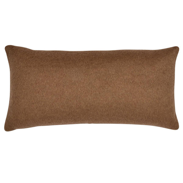 Schumacher Vicuna 24" x 12" Dixon Mohair Pillow