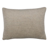 Schumacher Stone 16" x 12" Dixon Mohair Pillow
