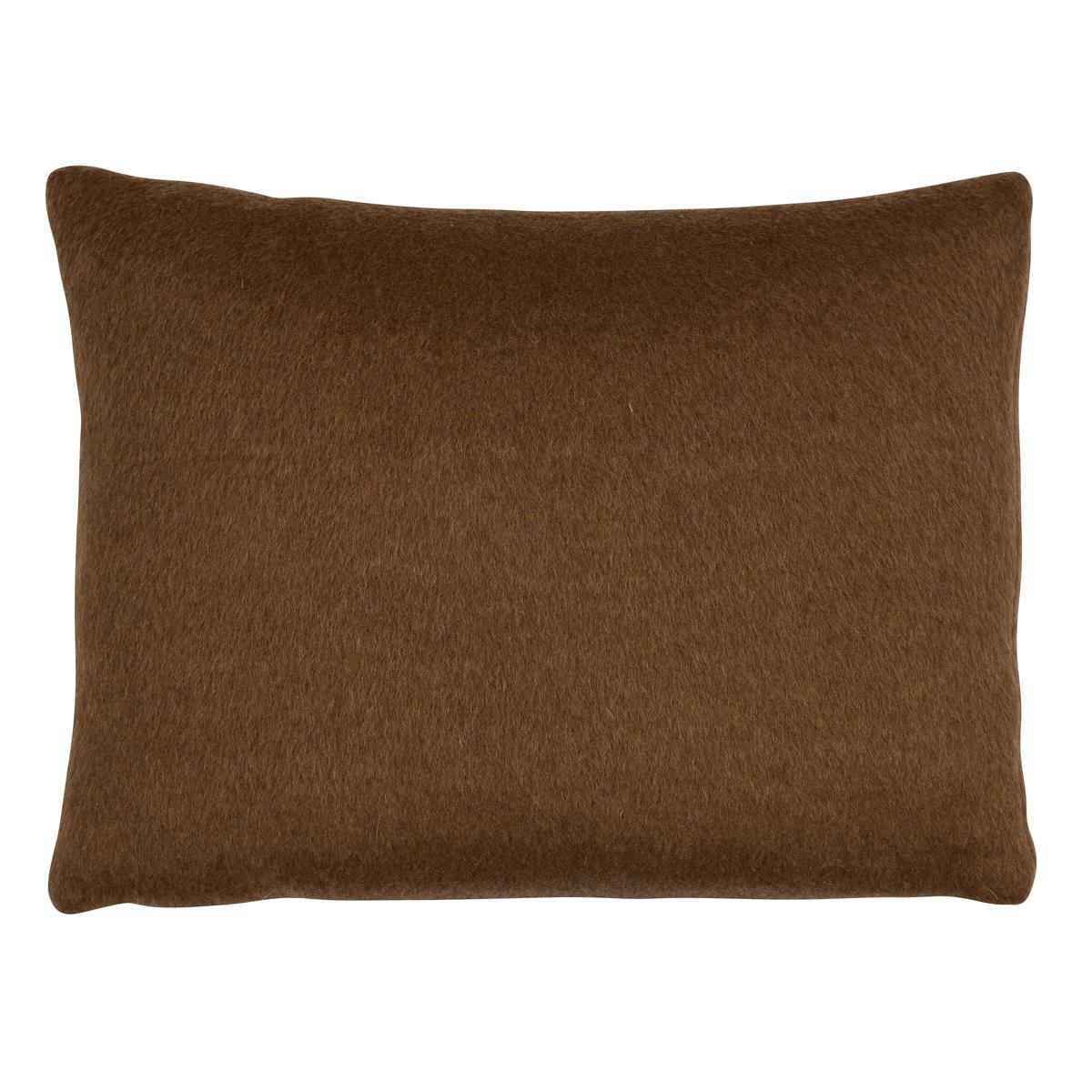 Schumacher Vicuna 18" x 12" Dixon Mohair Pillow