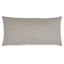 Schumacher Stone 24" x 12" Dixon Mohair Pillow