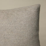 Schumacher Stone 24" x 12" Dixon Mohair Pillow