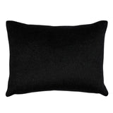 Schumacher Carbon 16" x 12" Dixon Mohair Pillow