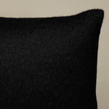 Schumacher Carbon 16" x 12" Dixon Mohair Pillow