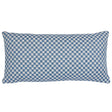 Schumacher Blue 24" x 12" Elkhart Pillow