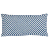 Schumacher Blue 24" x 12" Elkhart Pillow