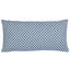 Schumacher Blue 24" x 12" Elkhart Pillow