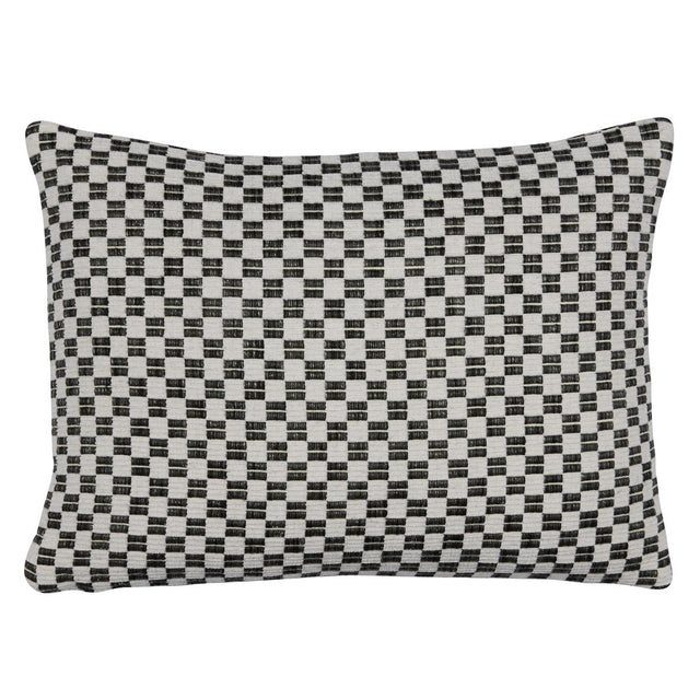 Schumacher Black 16" x 12" Elkhart Pillow