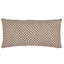 Schumacher Brown 24" x 12" Elkhart Pillow