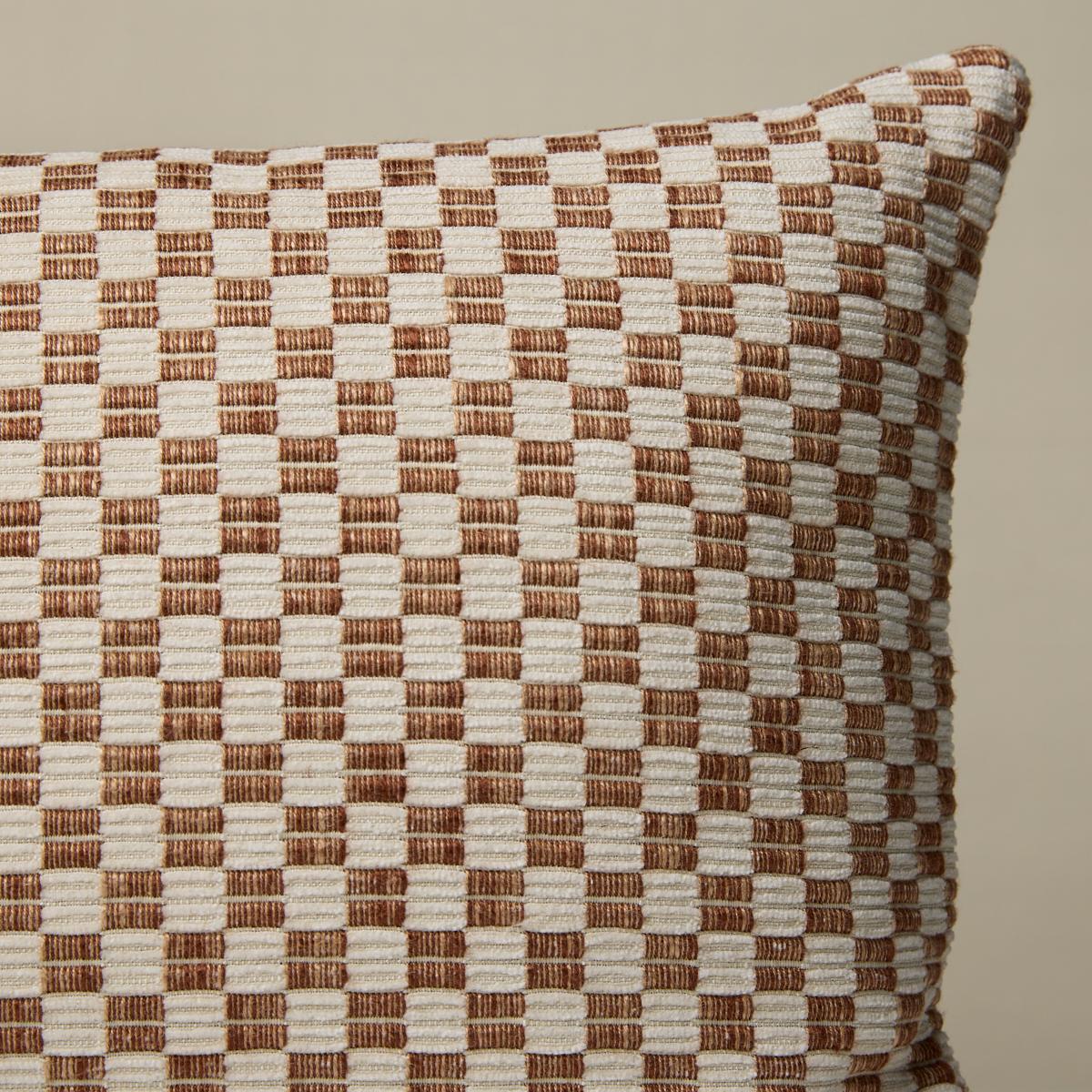 Schumacher Brown 24" x 12" Elkhart Pillow