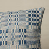 Schumacher Indigo 24" x 12" Brimfield Pillow