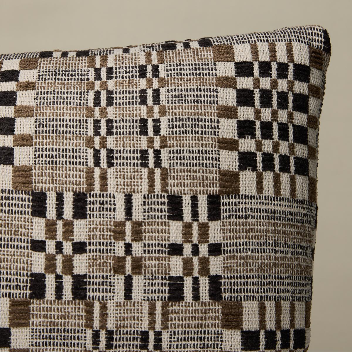 Schumacher Cinder 16" x 12" Brimfield Pillow