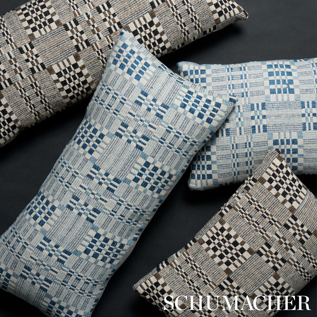 Schumacher Cinder 16" x 12" Brimfield Pillow