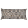 Schumacher Cinder 24" x 12" Brimfield Pillow