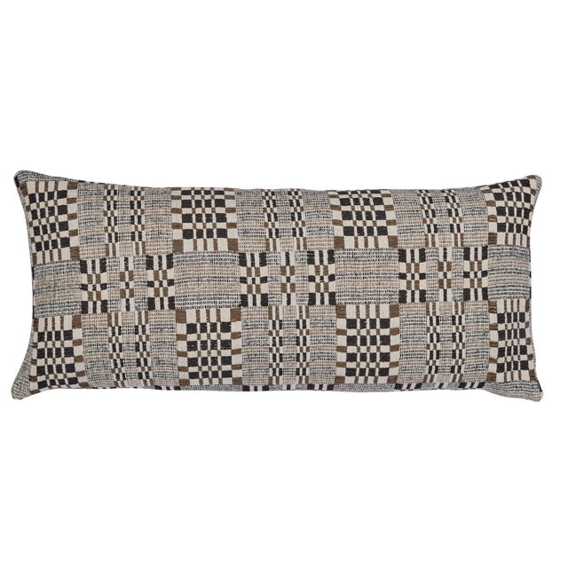 Schumacher Cinder 24" x 12" Brimfield Pillow