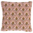 Schumacher Wythe Rose 20" x 20" Blair Silk Pingl Pillow