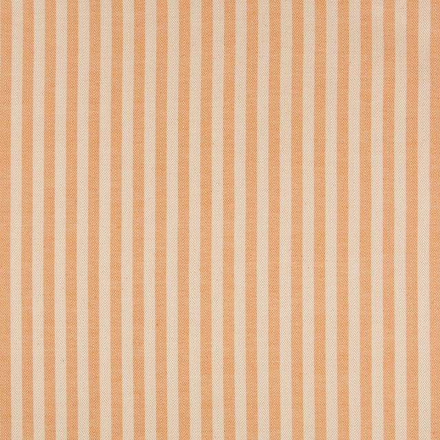Brunschwig & Fils ROLLO STRIPE ORANGE Upholstery Fabric