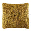 Ann Gish Gold 20x20 Ribbon Knit Pillow