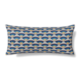 Ann Gish Blues 36x16 Maiolica Pillow