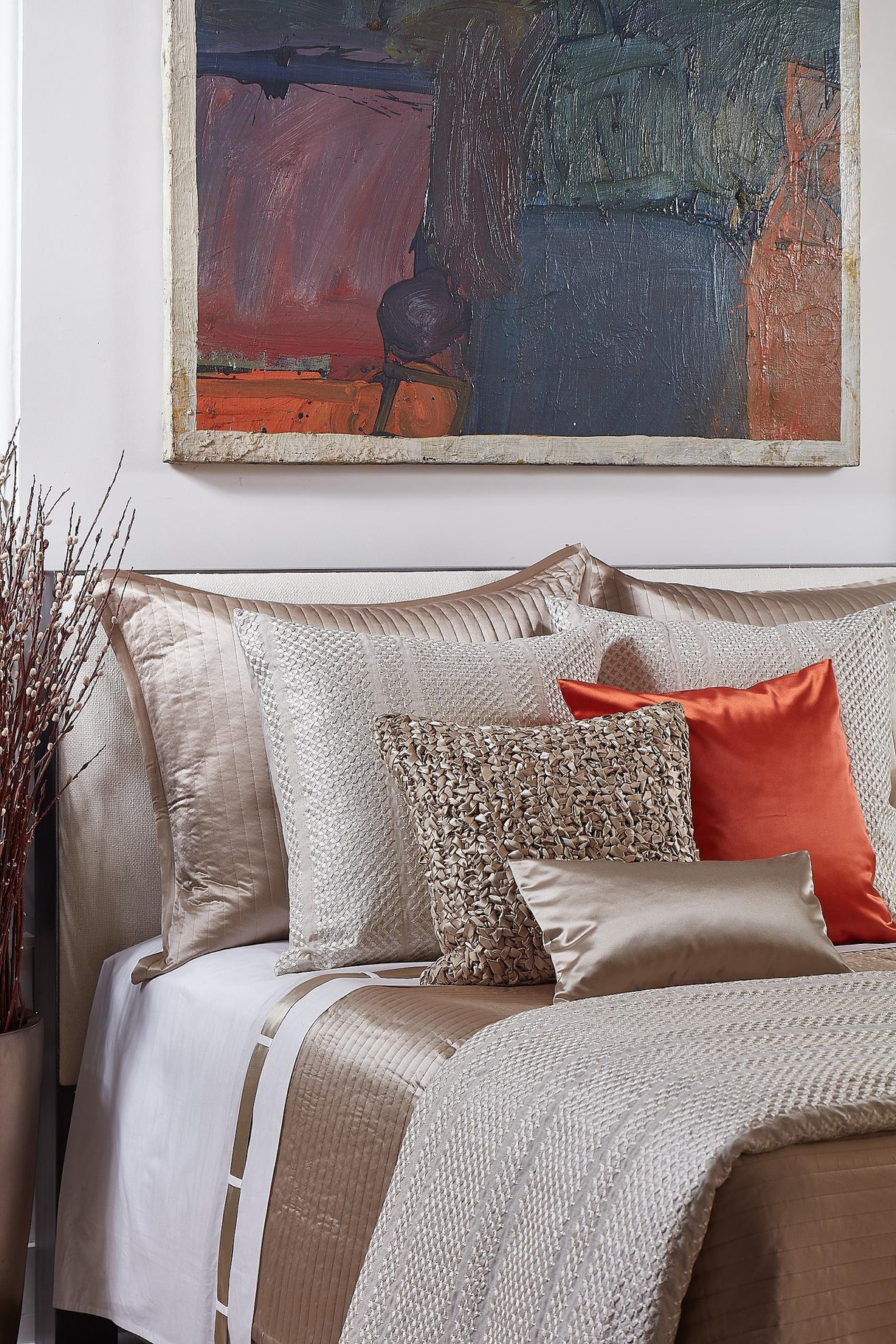 Ann Gish Bittersweet 18x12 Duchess Pillow