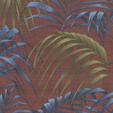 JF Fabrics 10016 Red/Blue/Green (75) Wallpaper