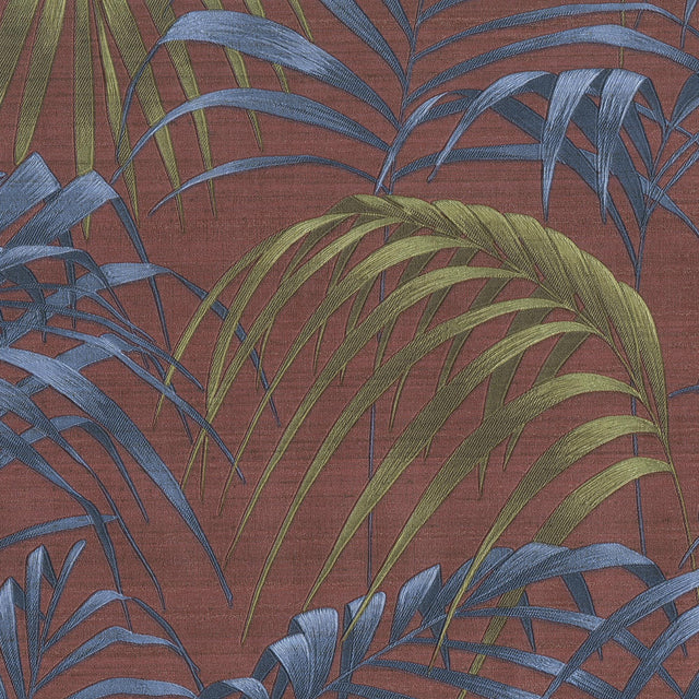 JF Fabrics 10016 Red/Blue/Green (47) Wallpaper
