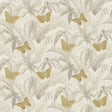 JF Fabrics 8236 Yellow/Grey/White (65) Wallpaper