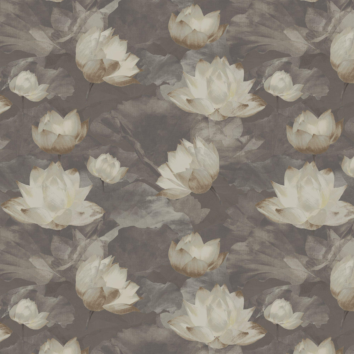 JF Fabrics 8245 Brown/Black/Silver (96) Wallpaper