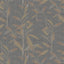 JF Fabrics 8252 Charcoal/Orange (97) Wallpaper