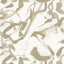 JF Fabrics 8280 Gold/White (18) Mural