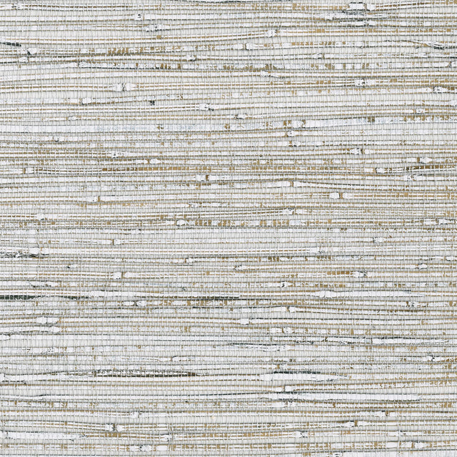JF Fabrics 9255 White/Brown (33) Wallpaper