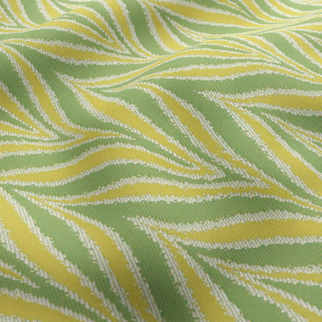 JF Fabrics ADRIFT White/Yellow/Green (78) Upholstery Fabric