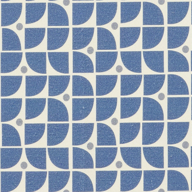 JF Fabrics ALDO Blue/White (67) Fabric