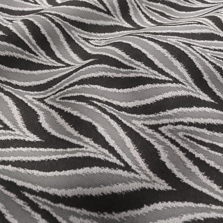 JF Fabrics ADRIFT Black/Grey/White (98) Upholstery Fabric