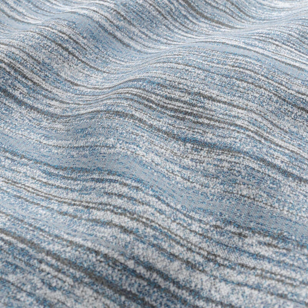 JF Fabrics CASTAWAY Navy/Light Blue/White/Slate Grey (66) Upholstery Fabric