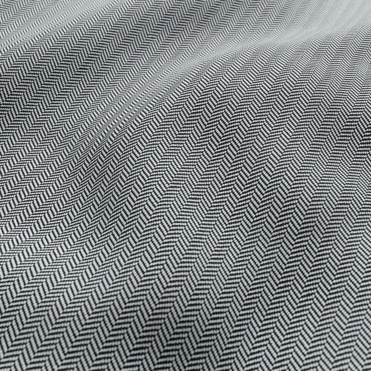JF Fabrics CHARTER Black/White (96) Upholstery Fabric