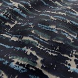 JF Fabrics CLUB Navy Blue/Teal/Sky Blue/Beige (67) Upholstery Fabric