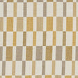 JF Fabrics CORALINE Yellow/Brown/Cream (19) Fabric
