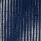 JF Fabrics COTTAGE Navy/White (69) Upholstery Fabric
