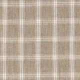 JF Fabrics DAX Brown/Cream (38) Fabric