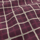 JF Fabrics DIAMOND Raspberry/Cream (48) Upholstery Fabric