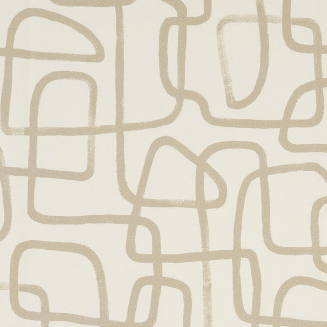 JF Fabrics EDISON White/Beige (32) Fabric